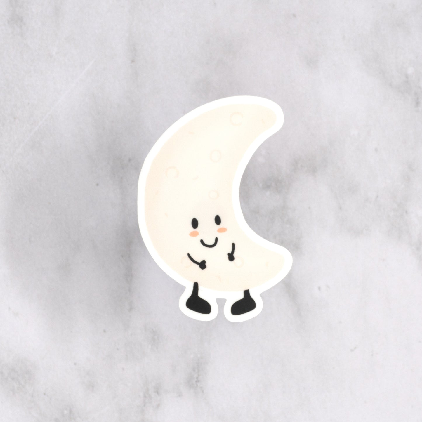 Luna Die Cut Vinyl Sticker