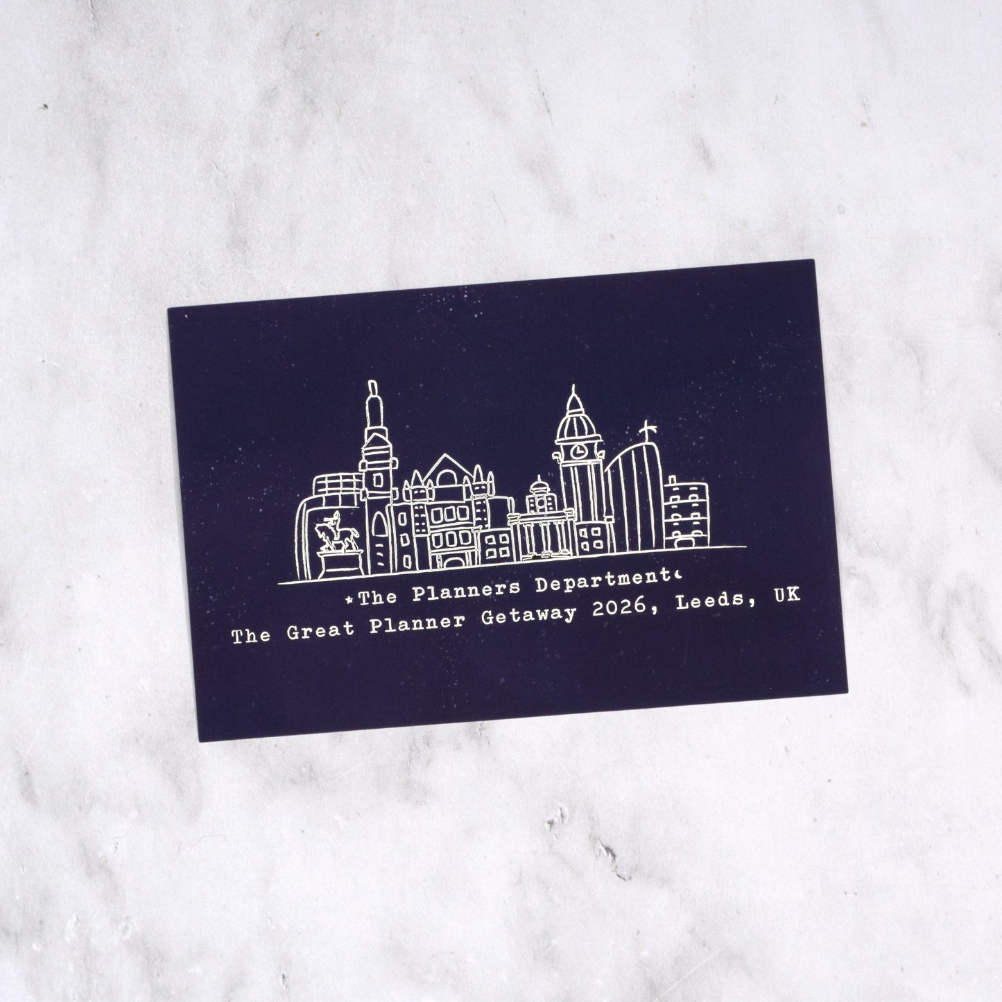TGPG 2026 Foiled Postcard