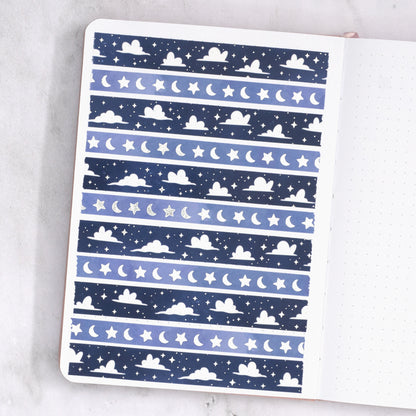 Night Sky Foiled Washi Tape Set