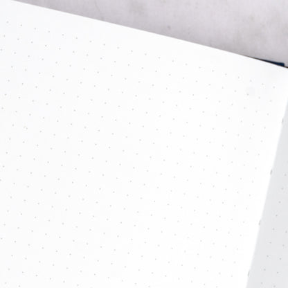 Silver Foil Celestial Dot Grid Journal