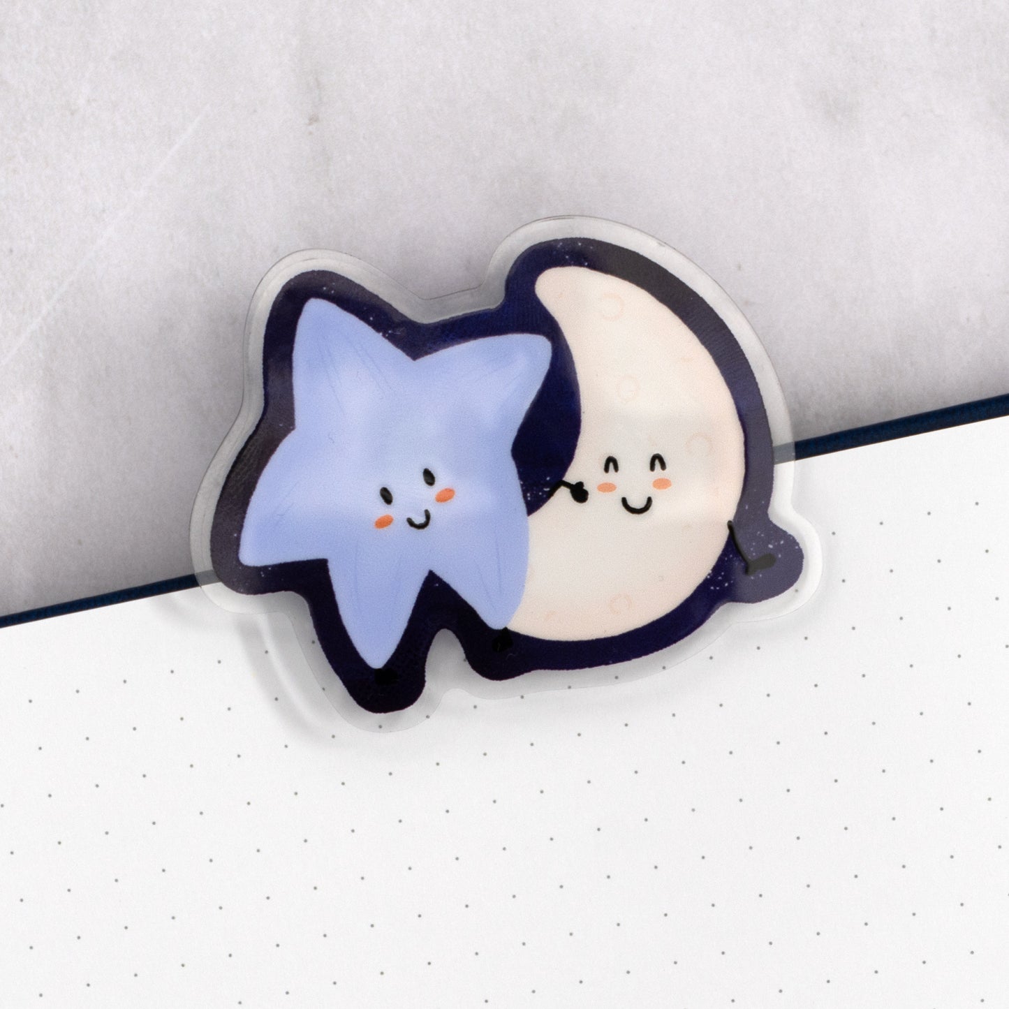 Luna & Nova Acrylic Clip