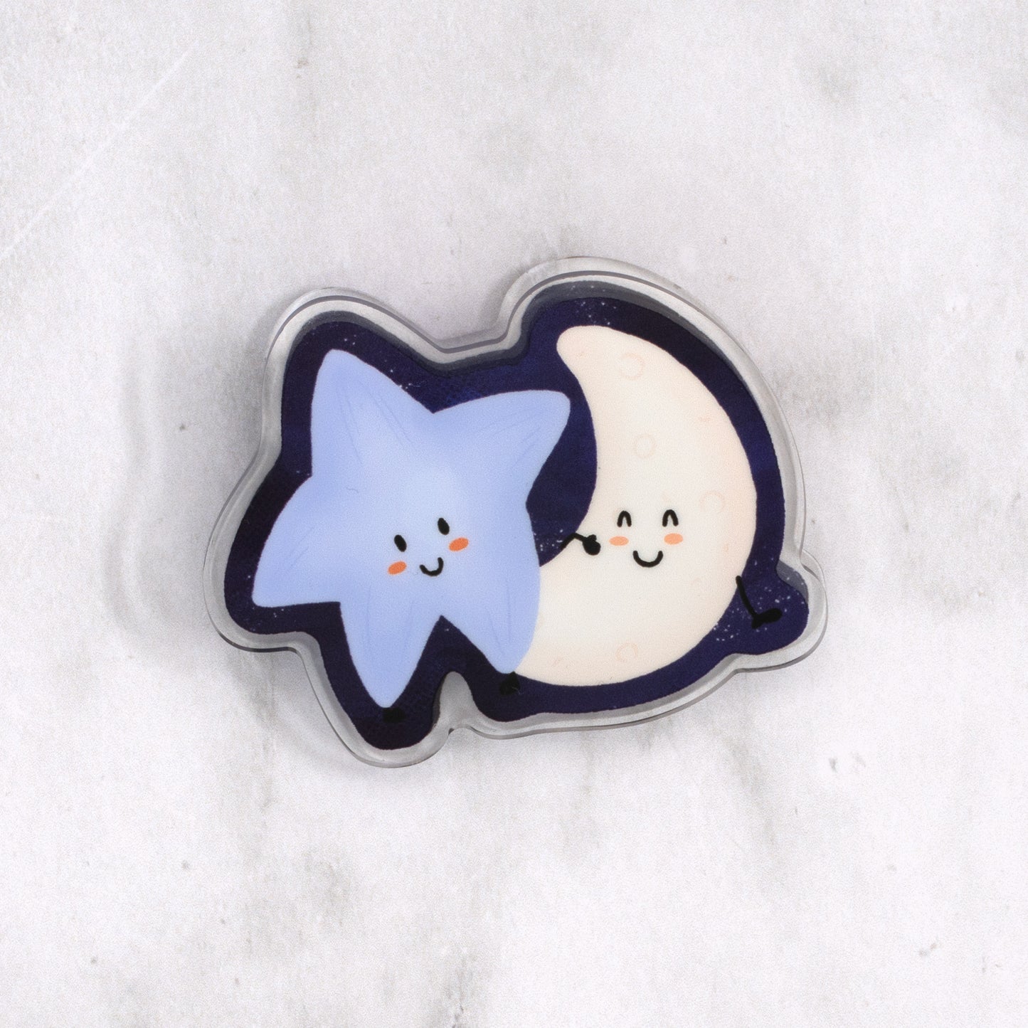 Luna & Nova Acrylic Clip