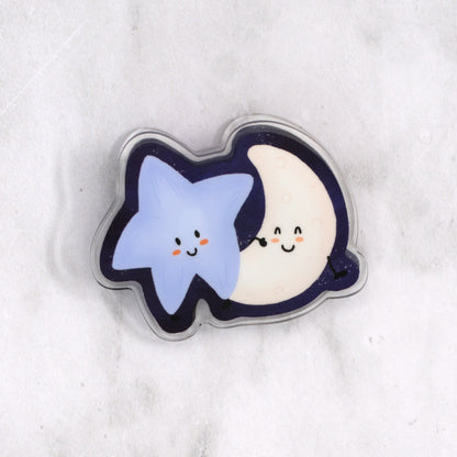 Luna & Nova Acrylic Clip